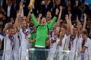 جشن قهرمانی آلمان